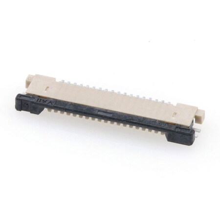 Molex Ffc/Fpc Connector, 18 Contact(S), 1 Row(S), Female, Right Angle, 0.020 Inch Pitch, Surface Mount 545481871